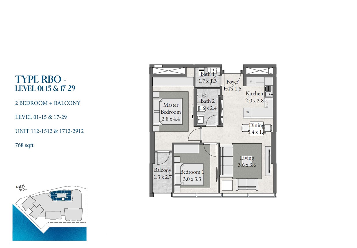 2 Bedroom