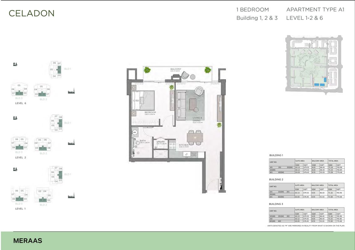 1 Bedroom