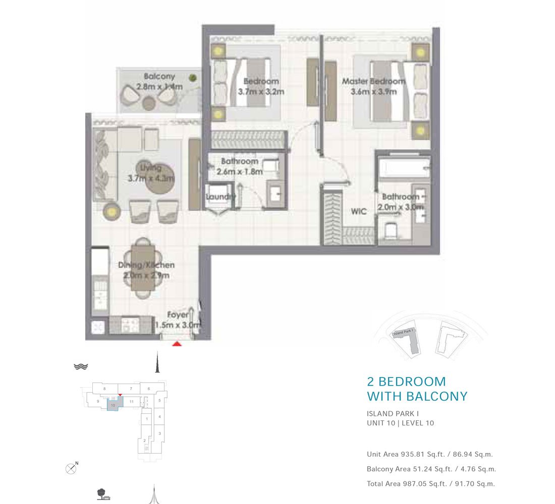 2 Bedroom