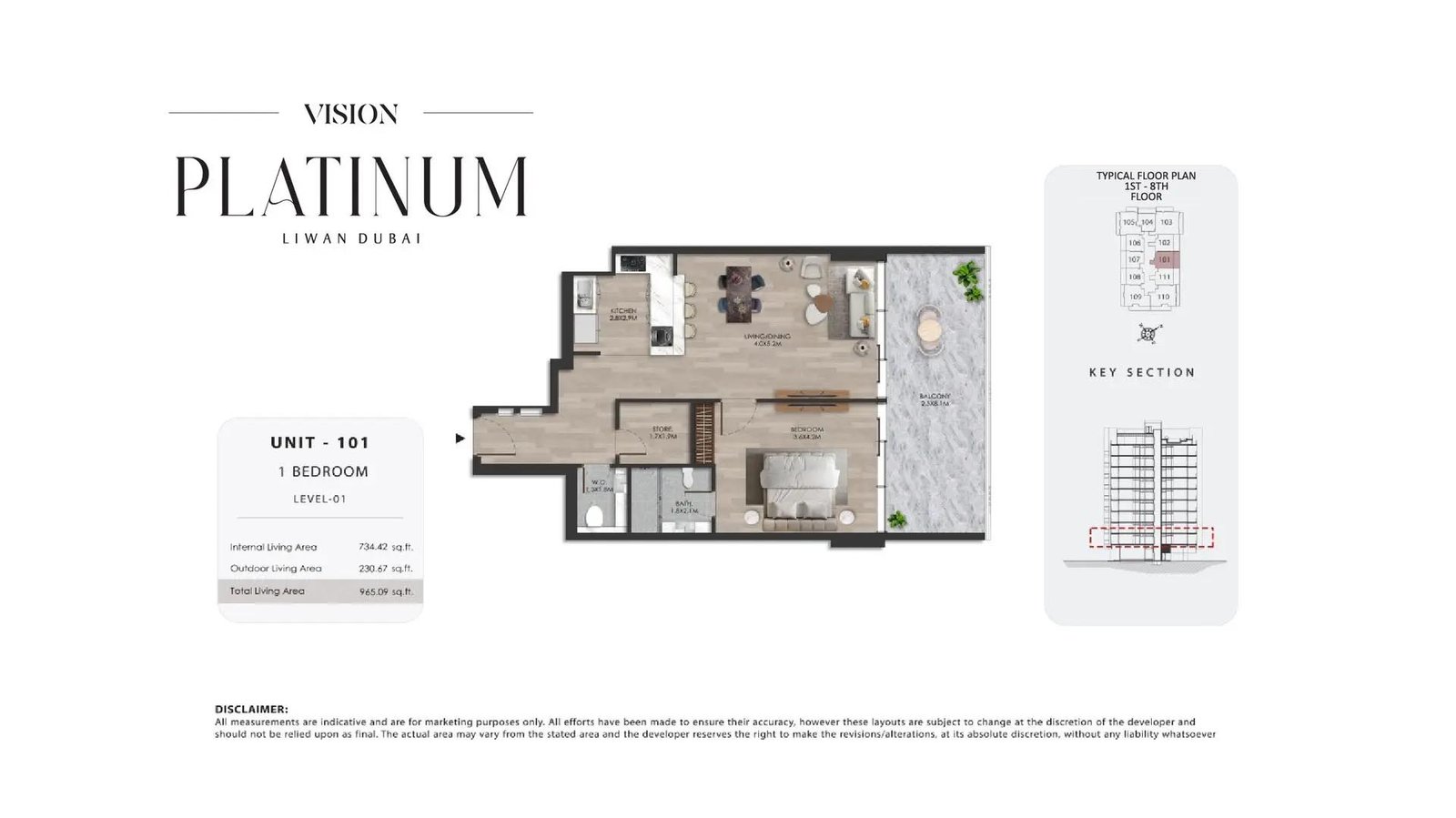 1 Bedroom