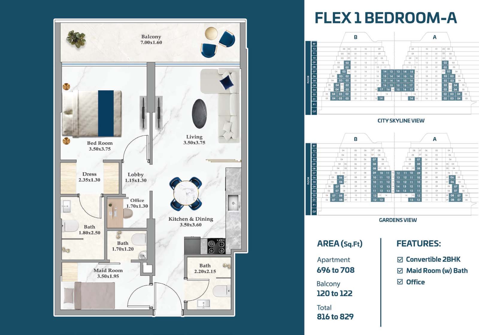2 Bedroom