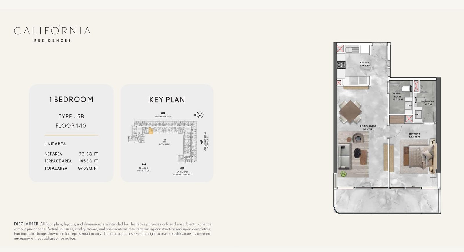 1 Bedroom