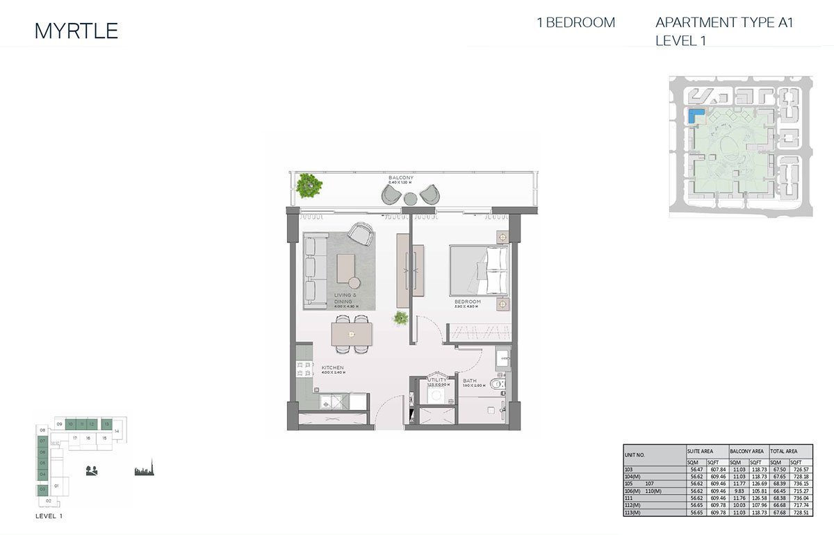 1 Bedroom