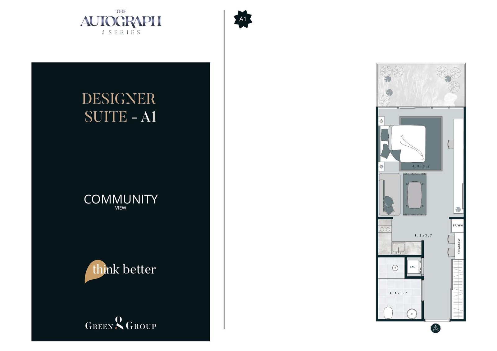 The Autograph I Series at JVC, Dubai Floor Plan 2