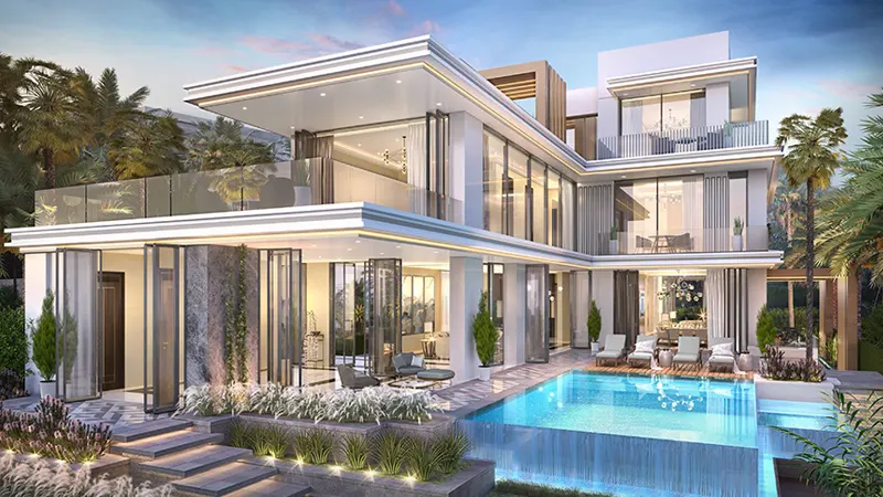 Damac Islands by Damac Properties in Dubai Detail Shot