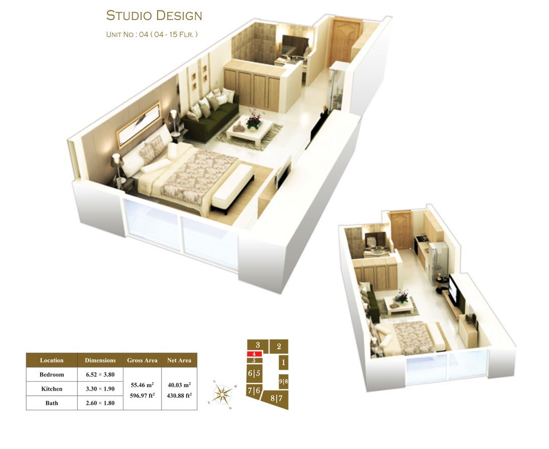 1 Bedroom