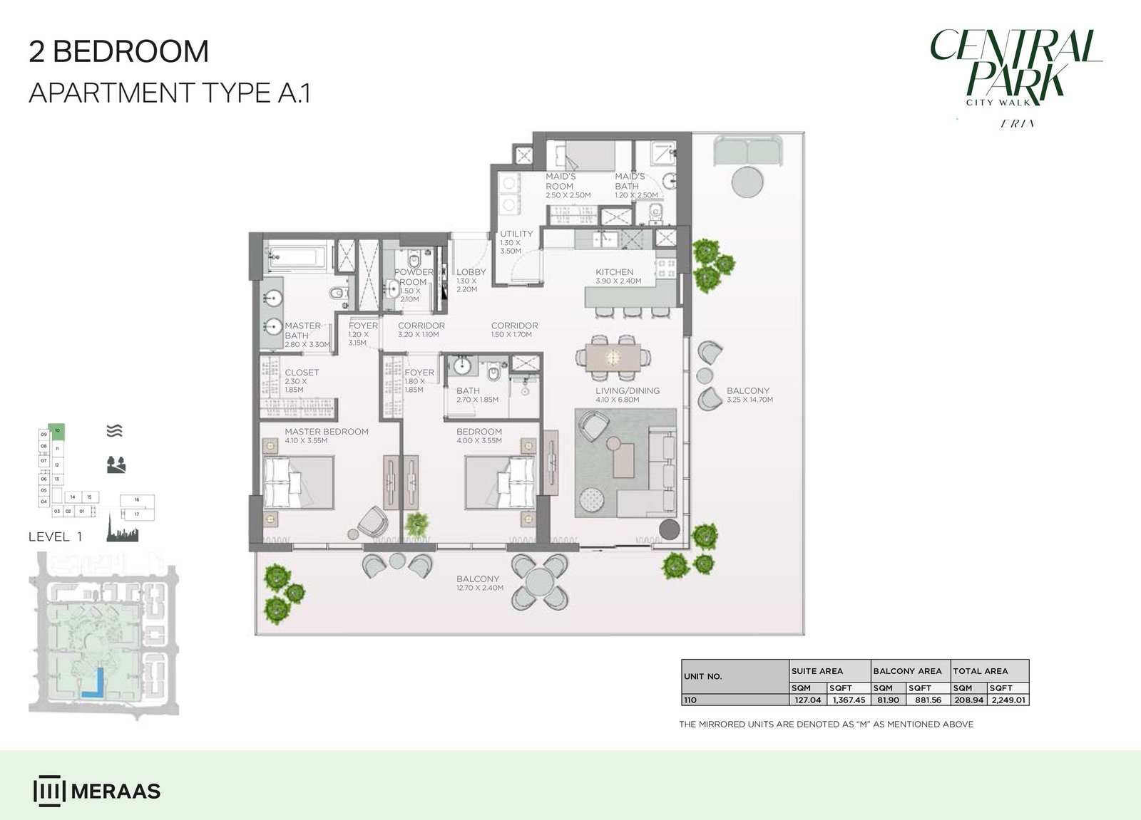 2 Bedroom
