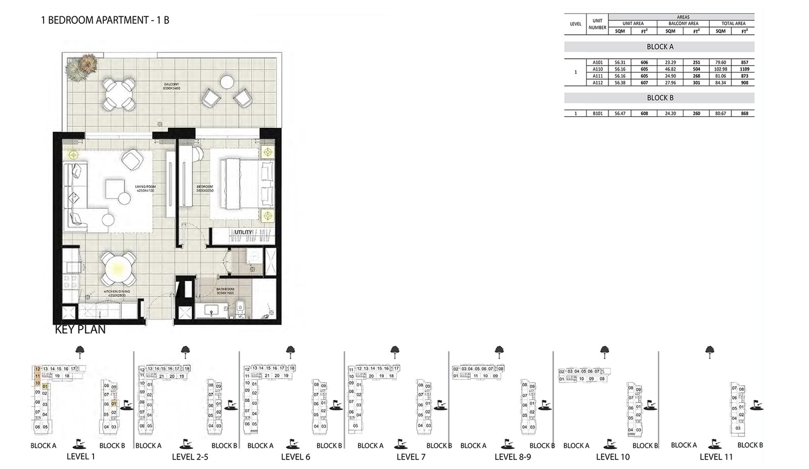 1 Bedroom