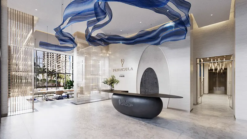 Peninsula Four at Business Bay, Dubai Detail Shot