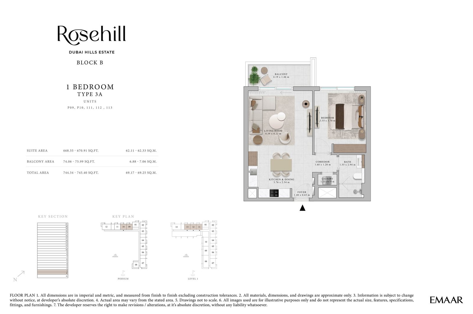 1 Bedroom