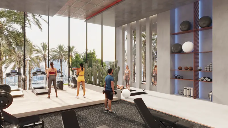 Samana Ocean Pearl 2 at Dubai Island Detail Shot