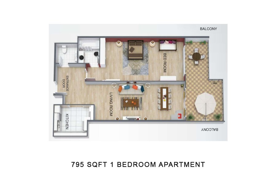 2 Bedroom