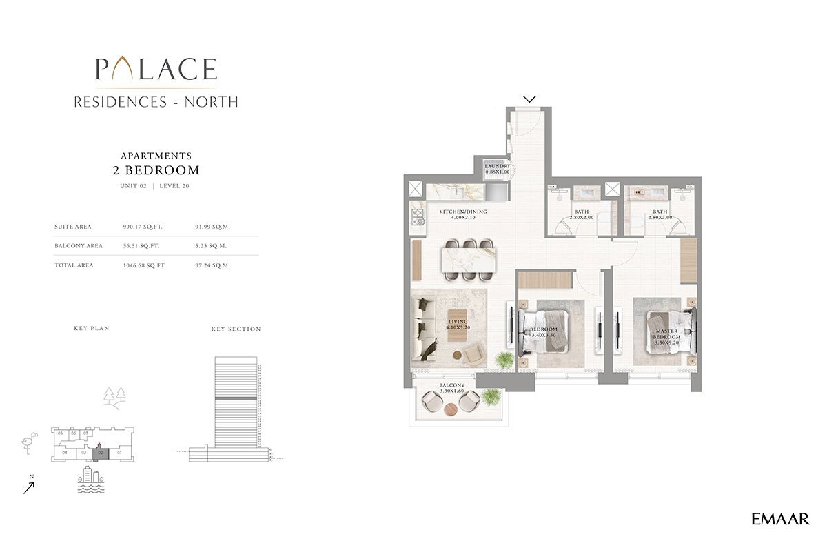 2 Bedroom