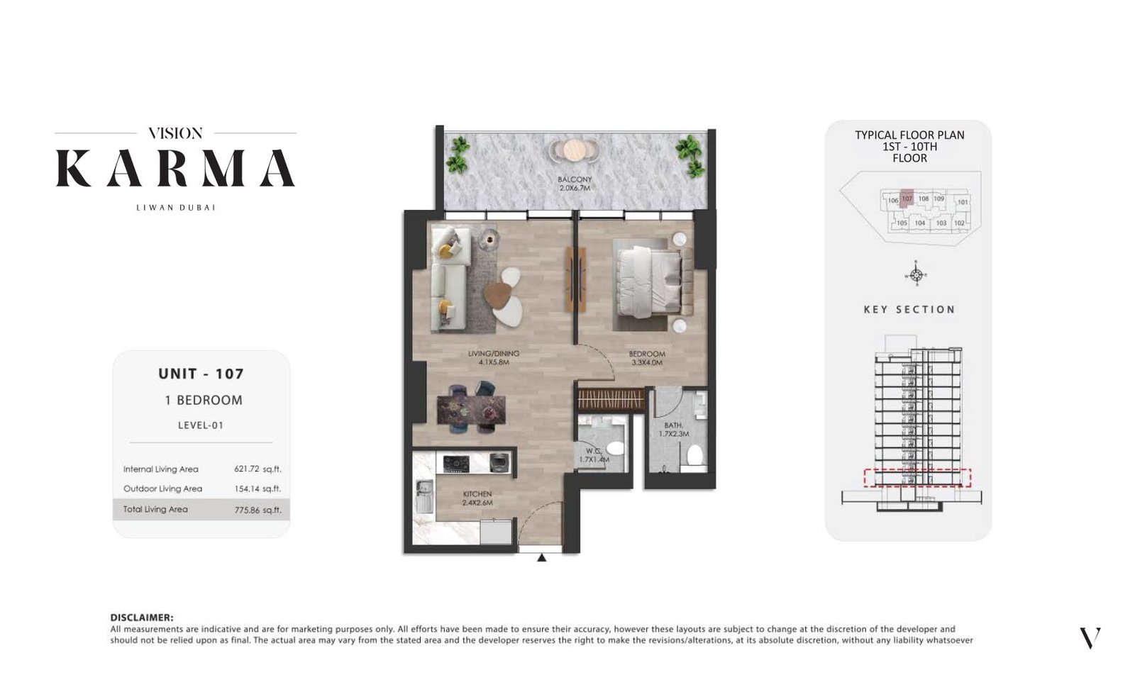 1 Bedroom