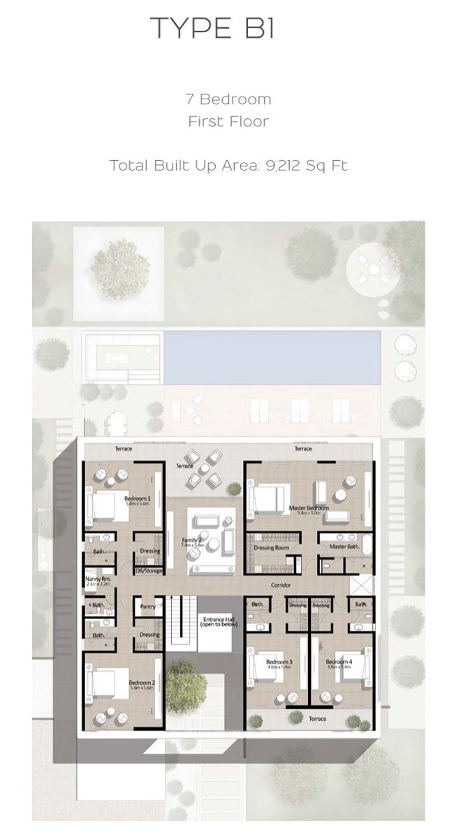 Emaar Parkway Vistas at Dubai Hills Estate | Ready To Move In Villas Floor Plan 2