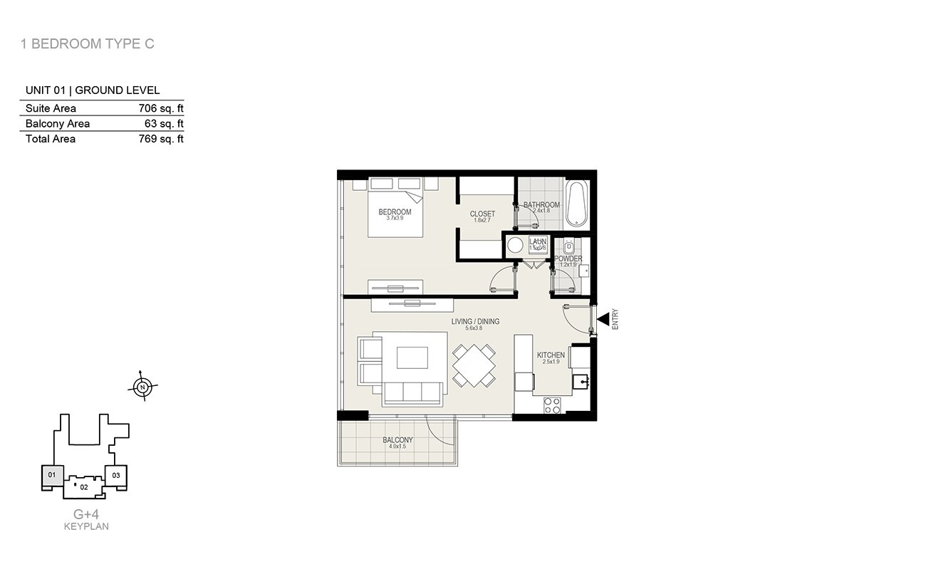 2 Bedroom