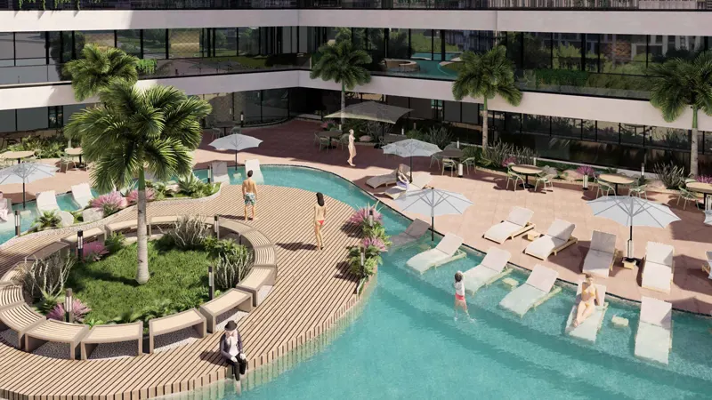 Trinity at Arjan, Dubai Detail Shot