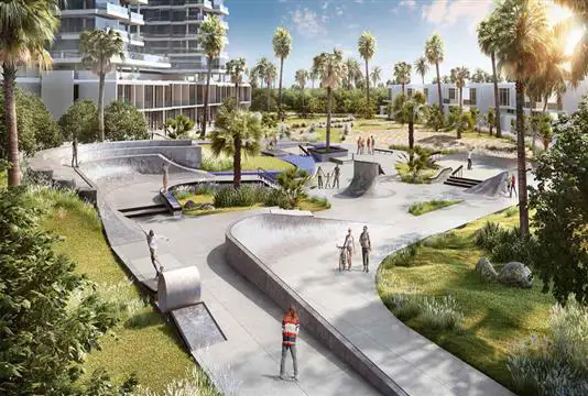 The Park Villas at Damac Hills Detail Shot