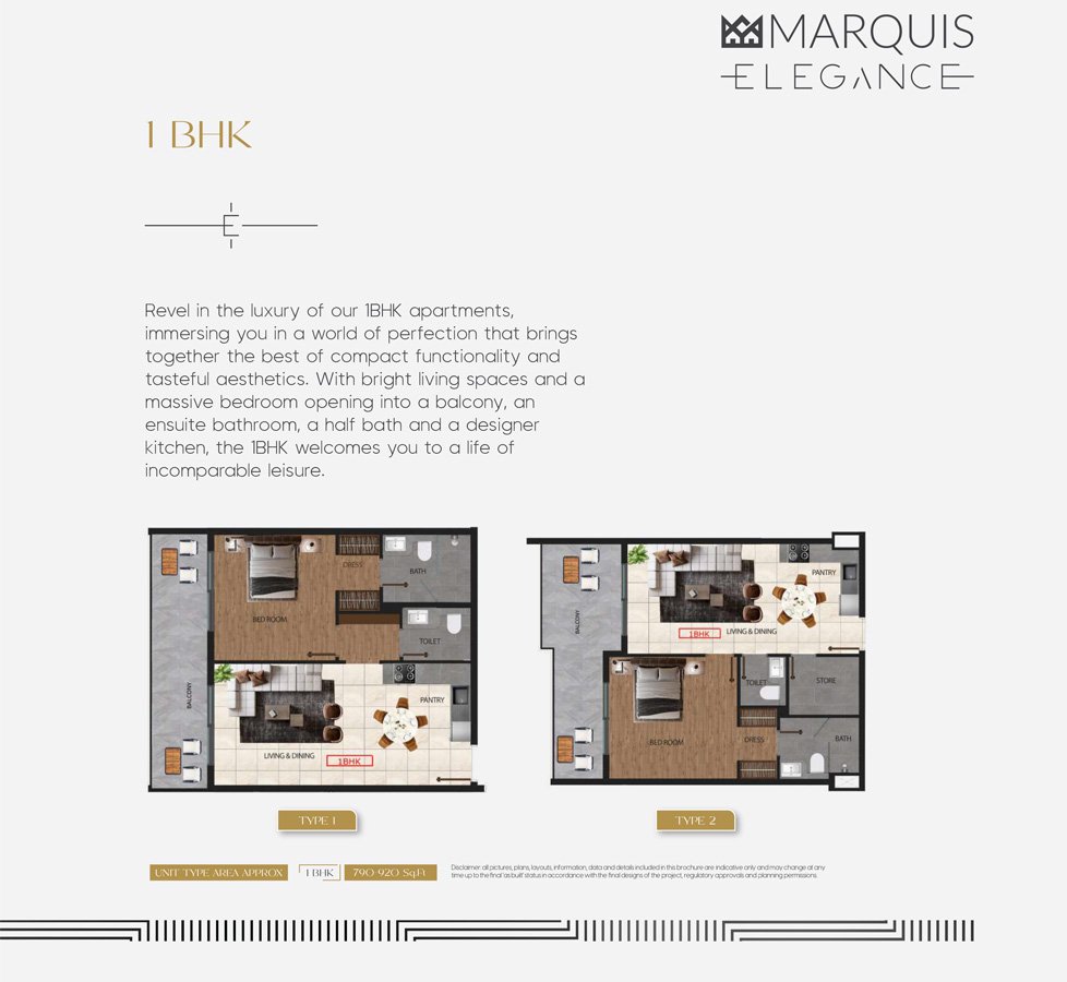 1 Bedroom