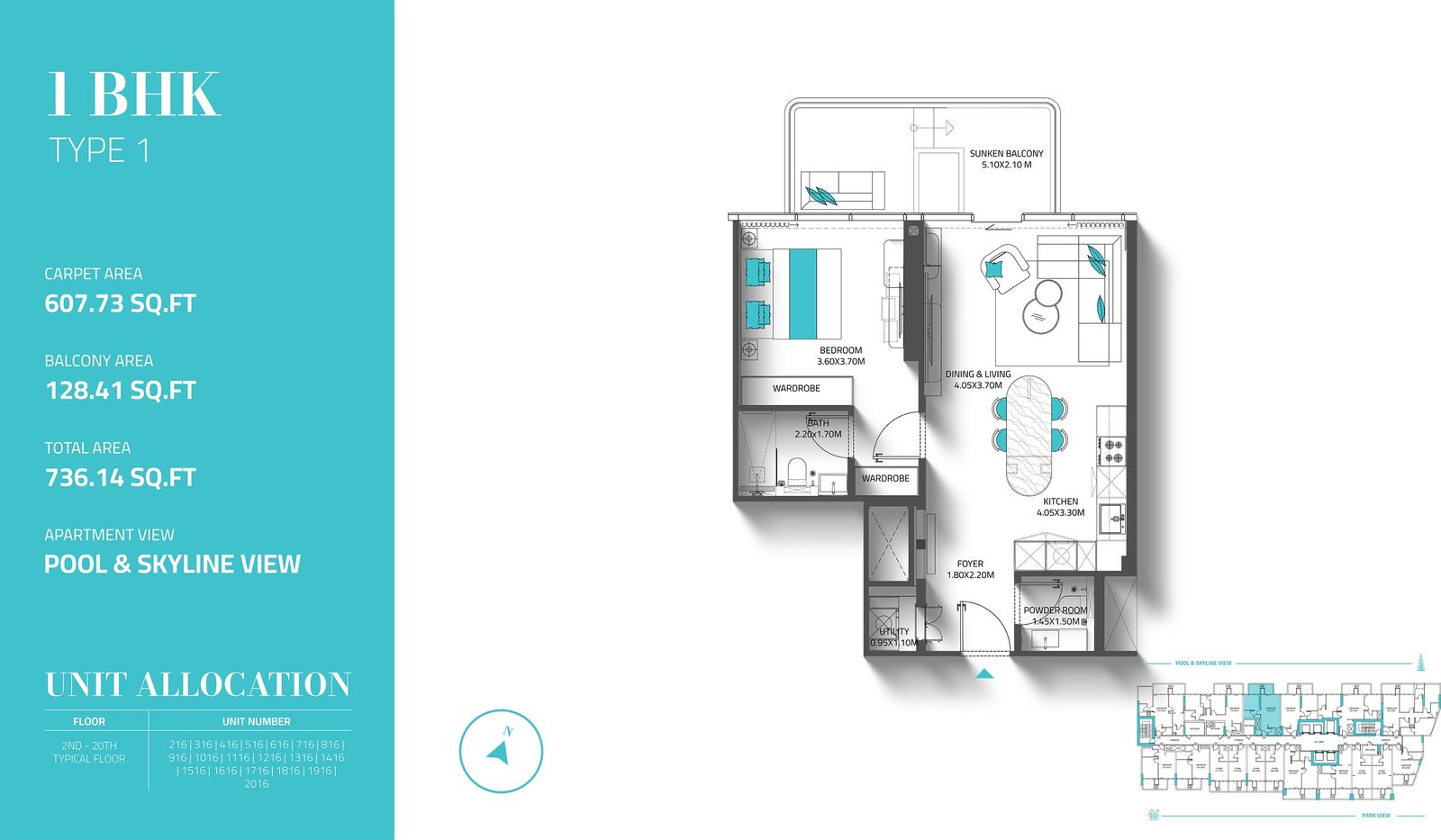 2 Bedroom