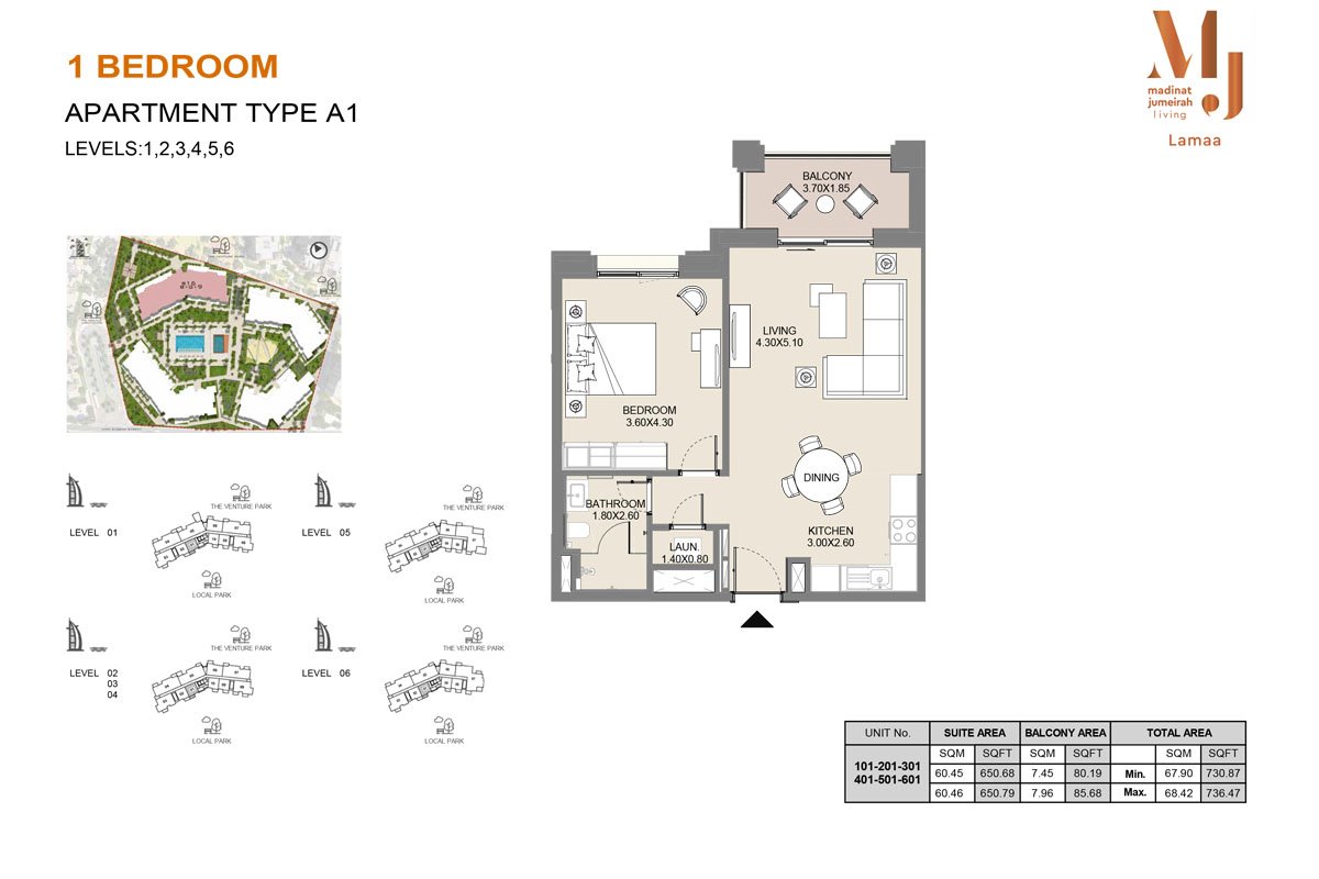 1 Bedroom
