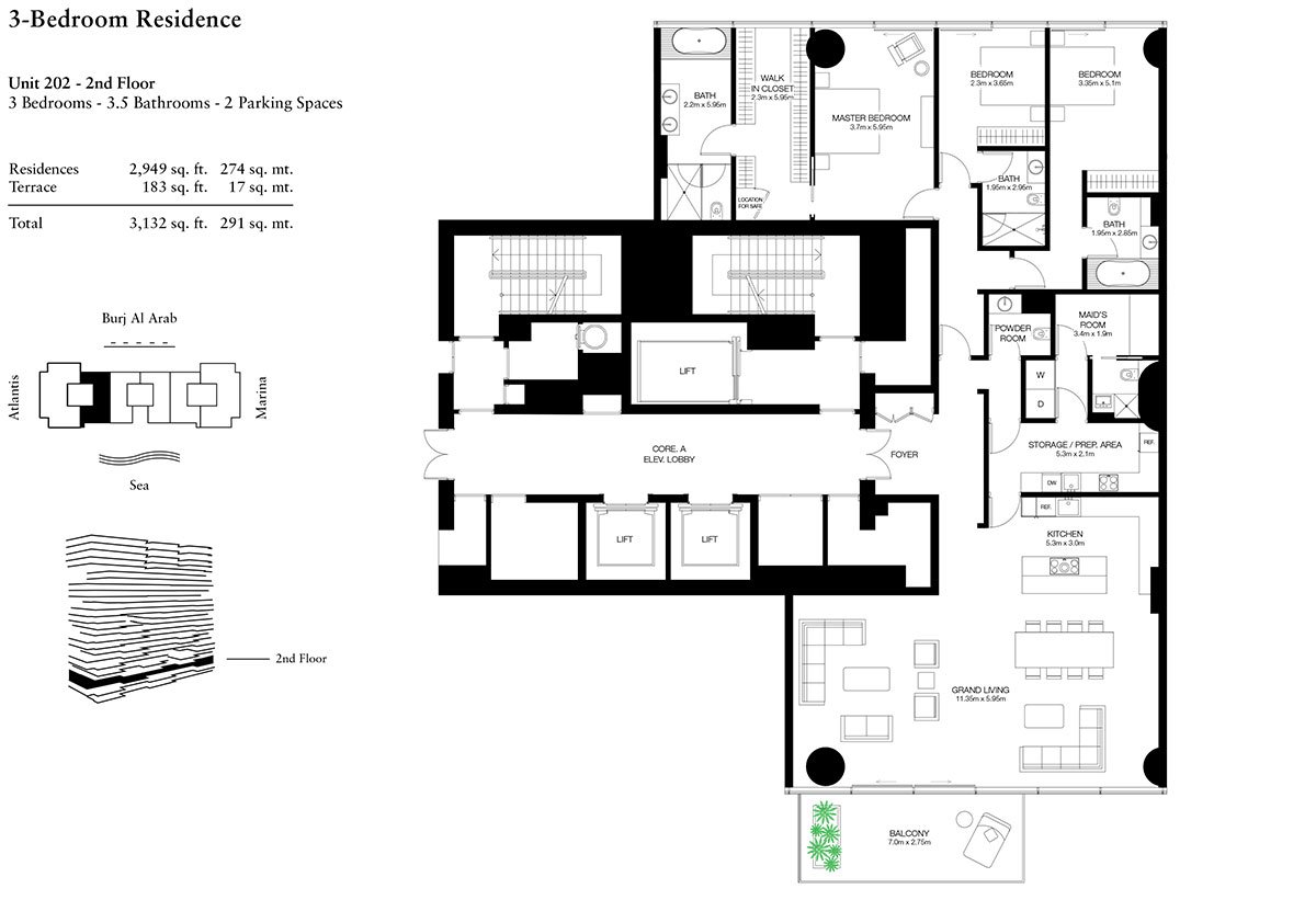 2 Bedroom