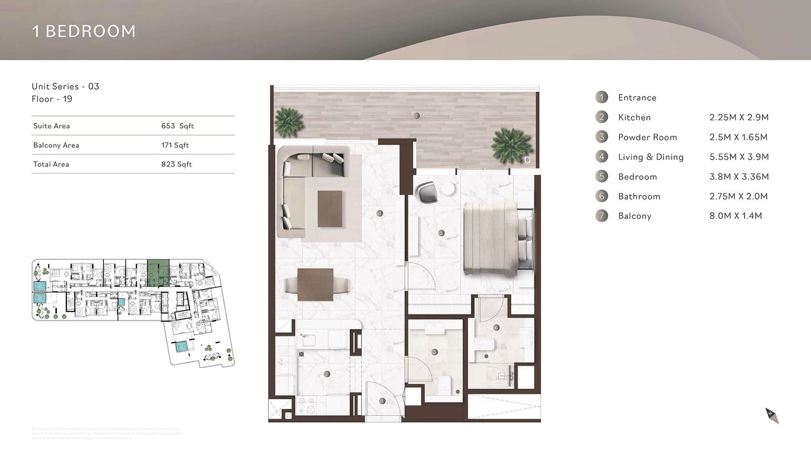 2 Bedroom