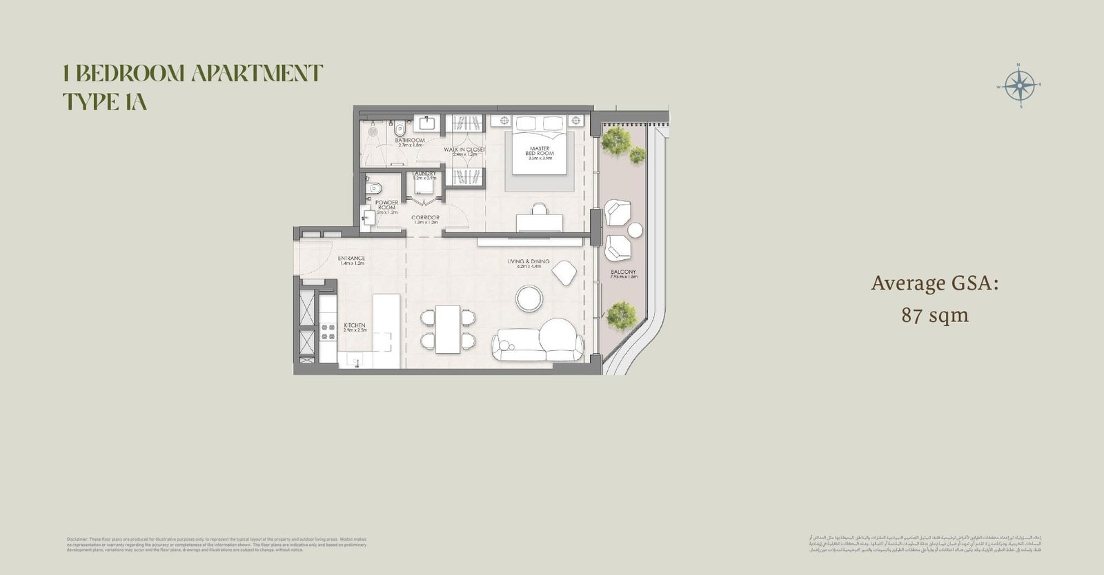 1 Bedroom