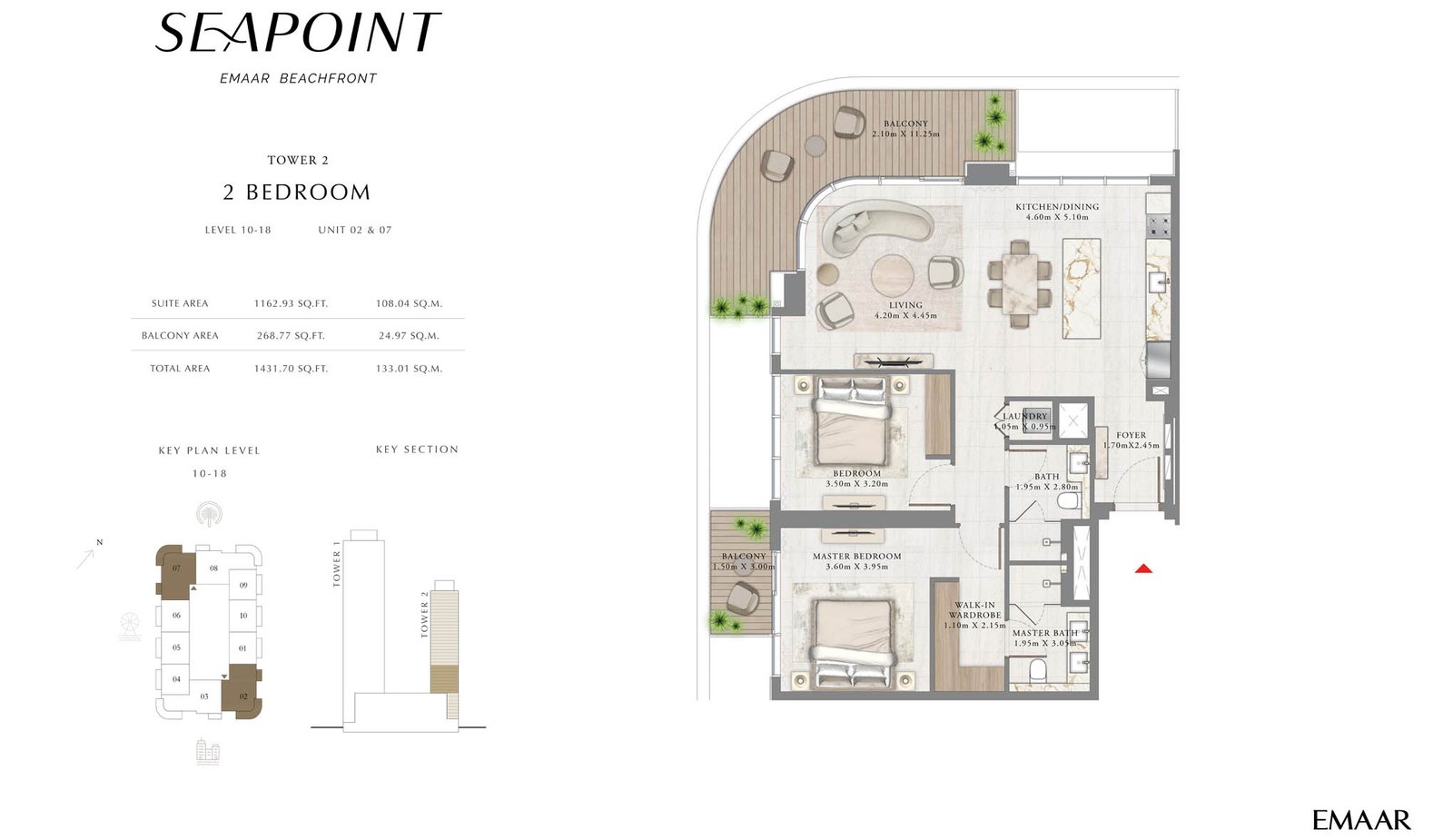 2 Bedroom
