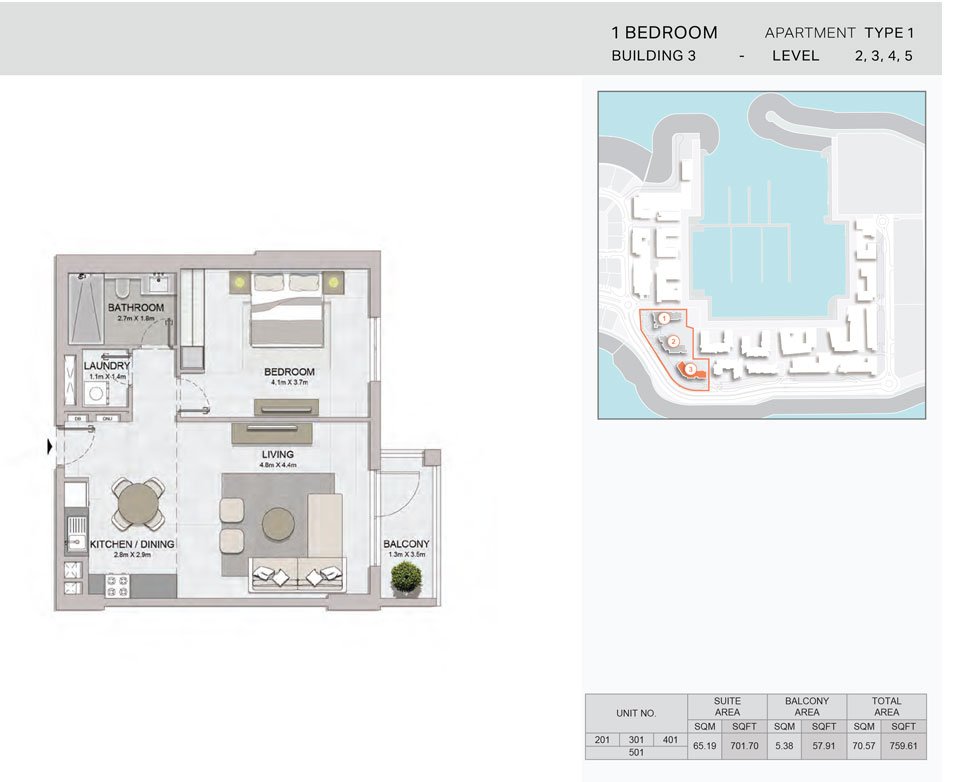 1 Bedroom