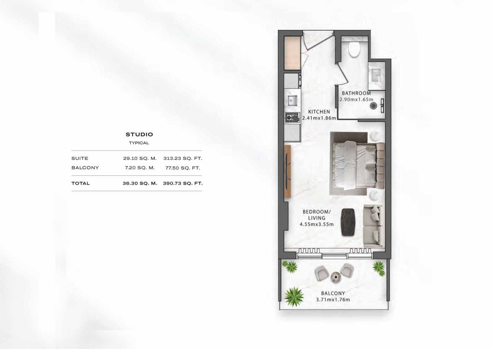 1 Bedroom