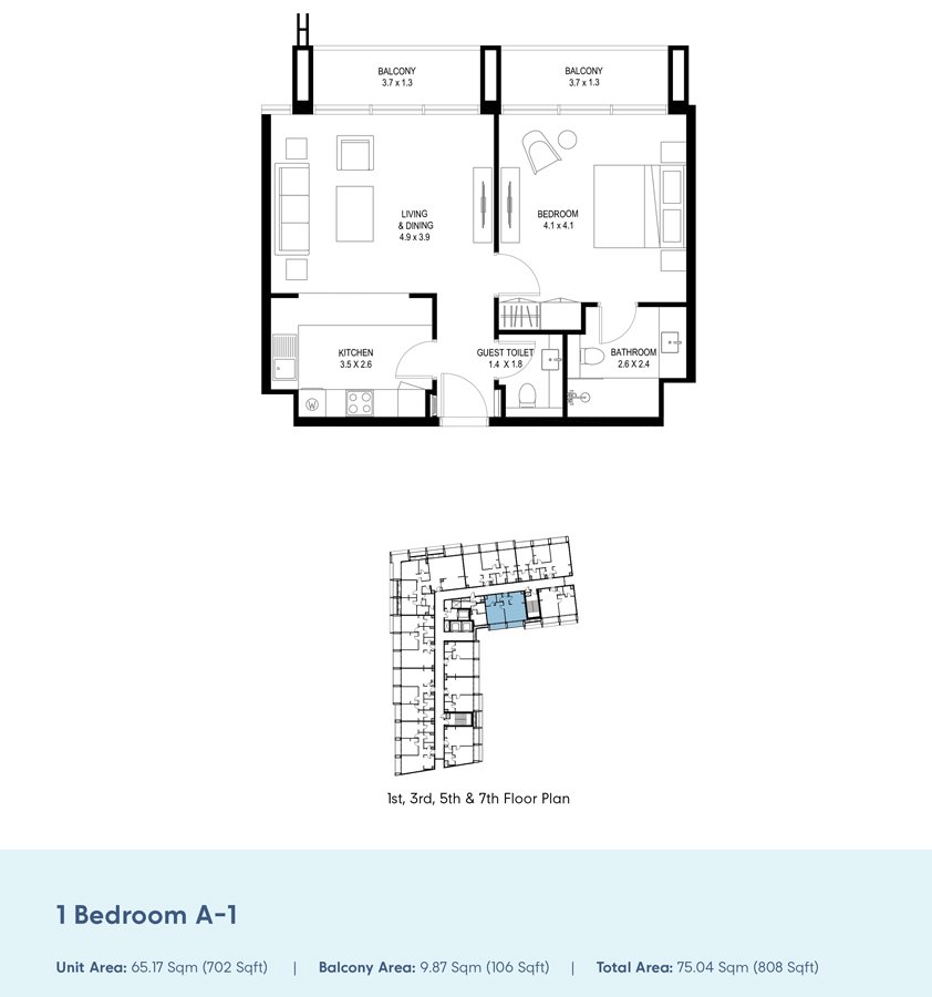 1 Bedroom