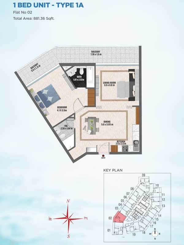 2 Bedroom