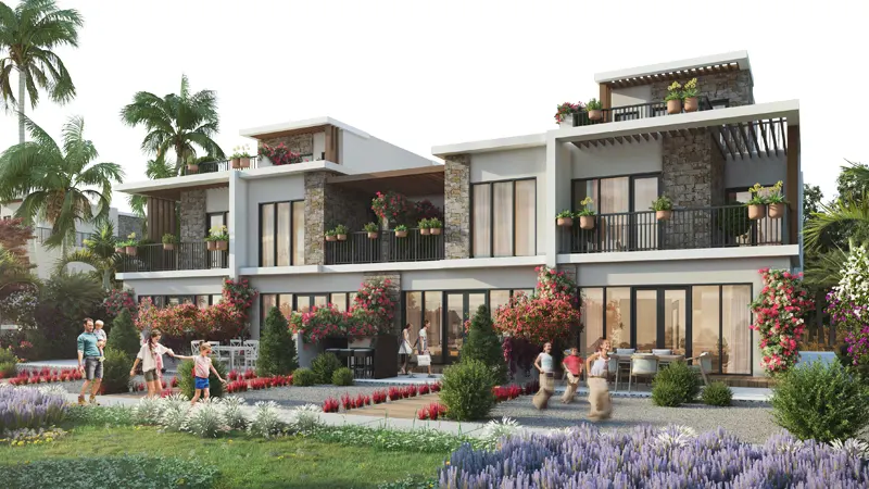 Ibiza Townhouses at Damac Lagoons, Dubai Detail Shot