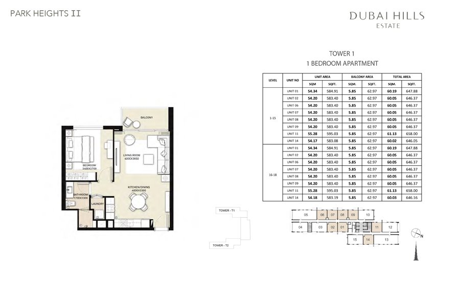 1 Bedroom