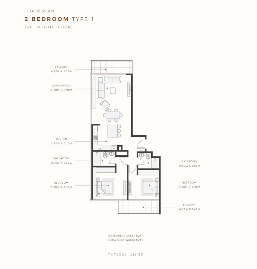 2 Bedroom