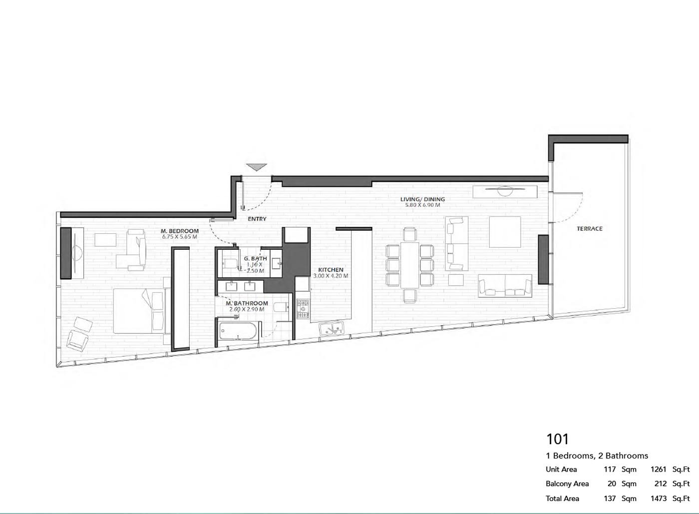 2 Bedroom