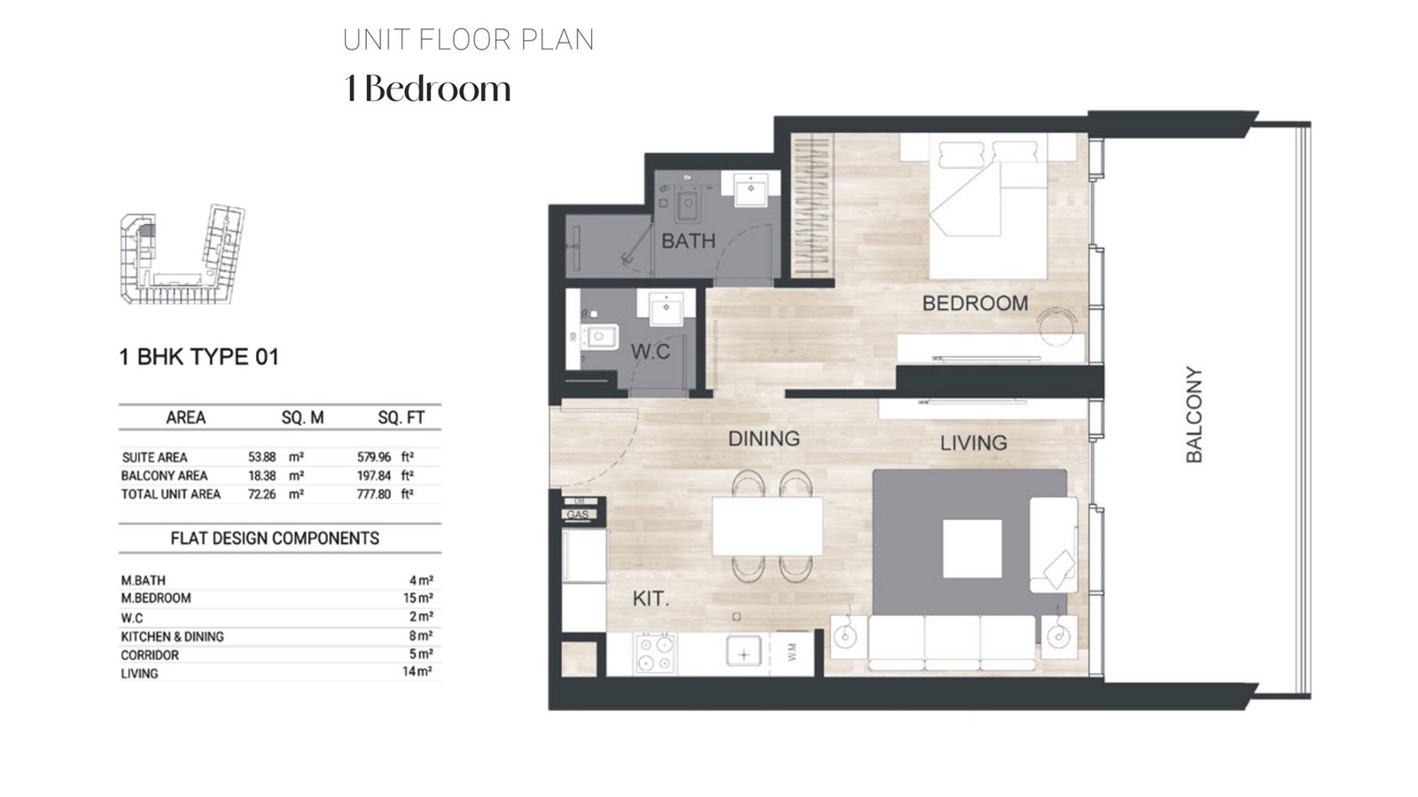 2 Bedroom