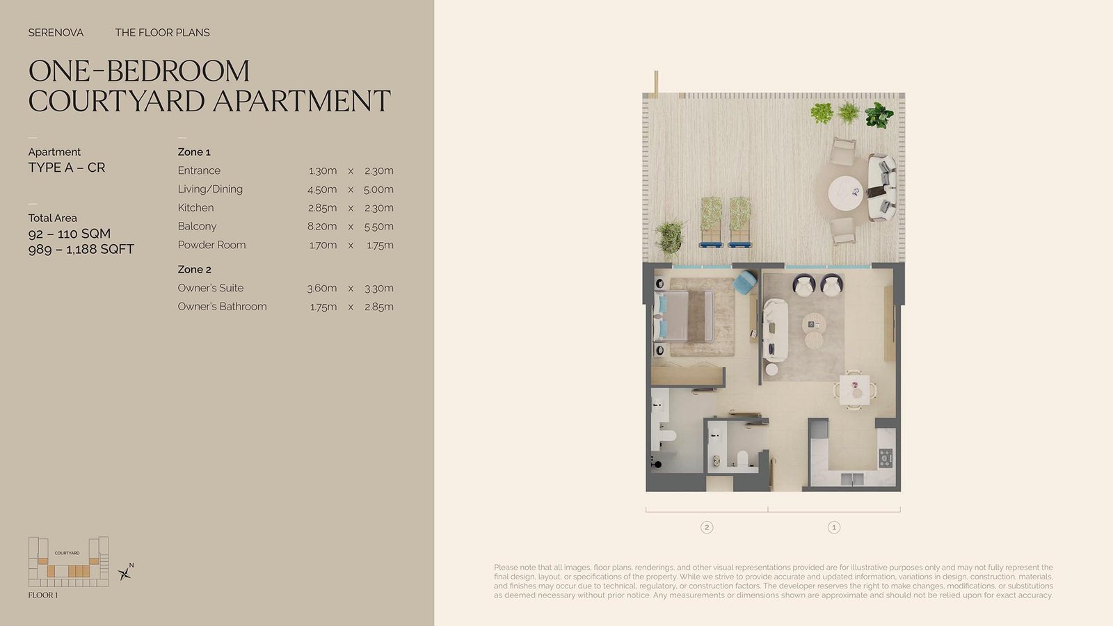 2 Bedroom
