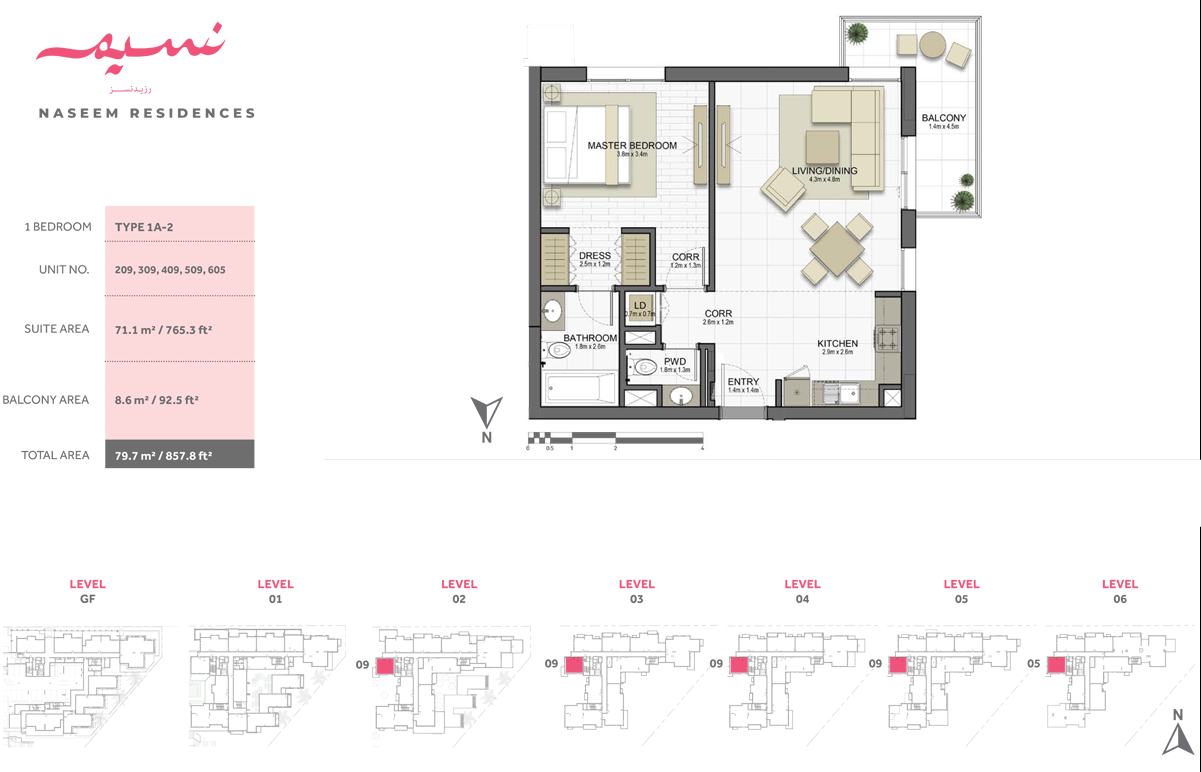 1 Bedroom